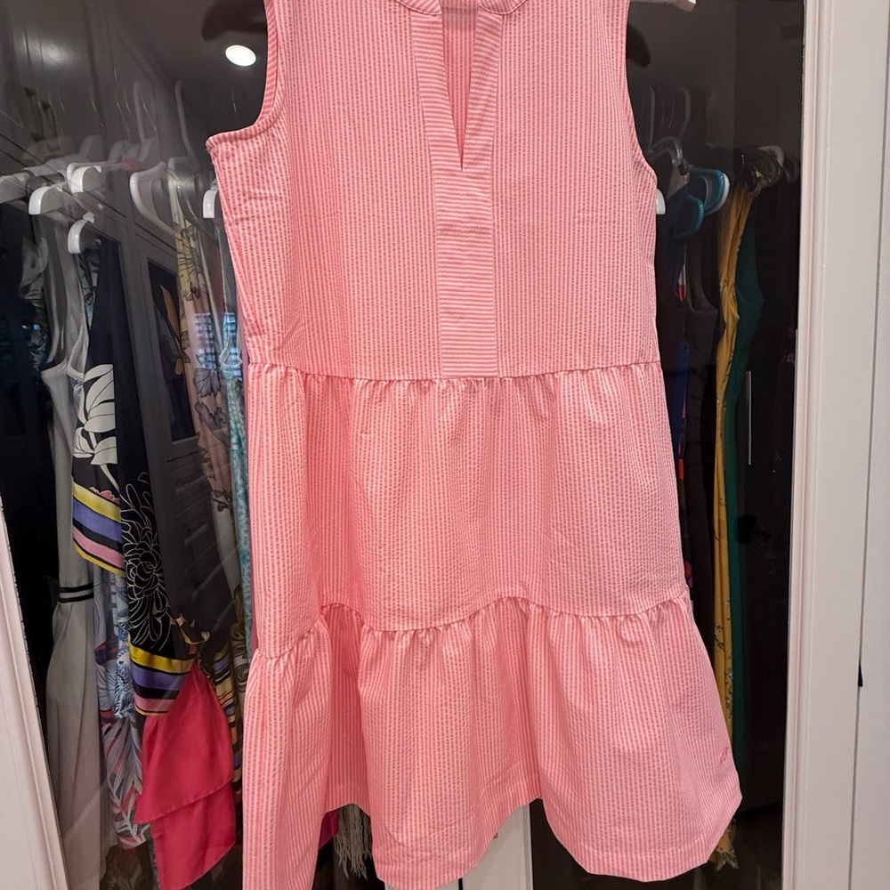 Vineyard Vines Pink Sleeveless Dress